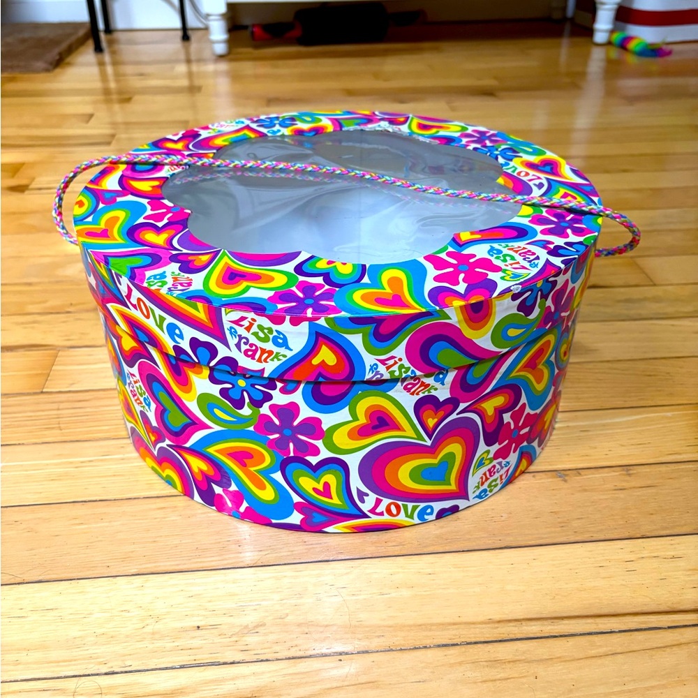 Vintage Lisa Frank “Hat” Storage Box